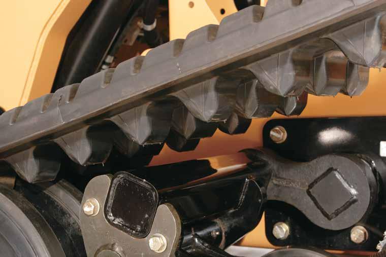 Undercarriage Design and Function Suspension Undercarriage on Cat MTLs feature a suspension system to improve traction and stability for better operator comfort, bucket load retention, and machine