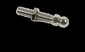 BASE ELEMENTS SERIES Ø 15 THREADED ROD WITH BALL FOR ARTICULATED FOOT M x L35 SW14 Article no.