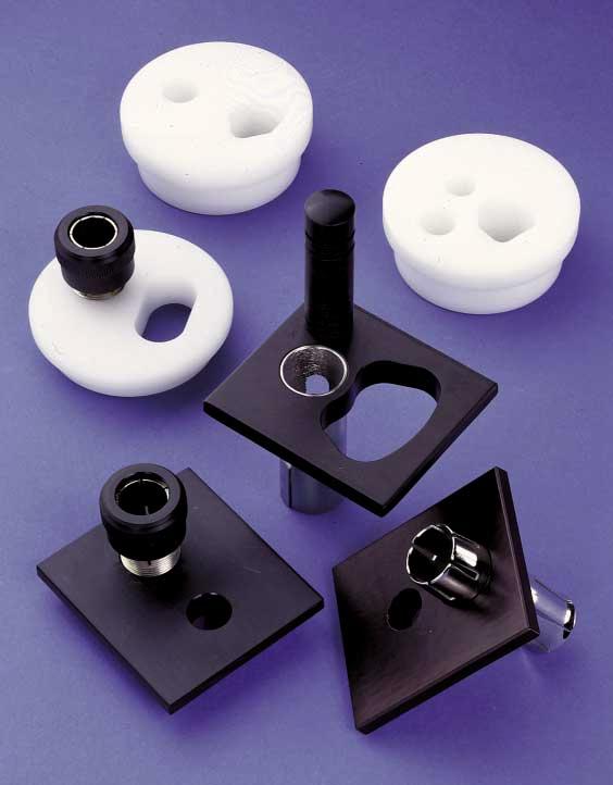 Kinematic Viscosity Viscometer Holders For use with glass capillary viscometers Select round plastic (Delrin ) holders or self-aligning rectangular metal holders to match ports in viscometer bath