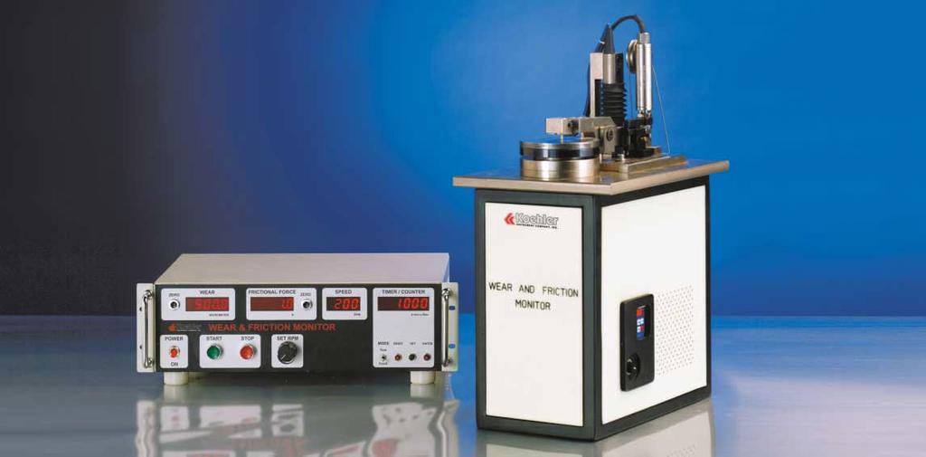 Pin-On-Disc K93500 Pin-On-Disc Tester Pin-On-Disc Tester Conforms to ASTM G99 standard test method Analyzes wear and friction characteristics of sliding contacts (dry or lubricated conditions) Tests
