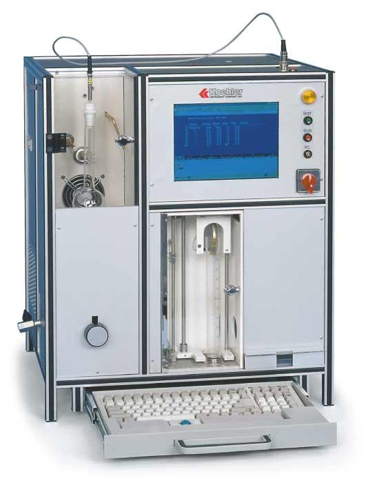 Automatic Distillation of Petroleum Products Automatic Distillation System Conforms to ASTM D86, D285, and related international specifications Pt-100 RTD probe with completely automatic temperature