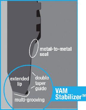 Interchangeability The list of interchangeable sizes within the VAM 21 product line can be found in section 2.9.5 of the VAM Book. VAM 21 and VAM 21 HT are interchangeable following the same rules.