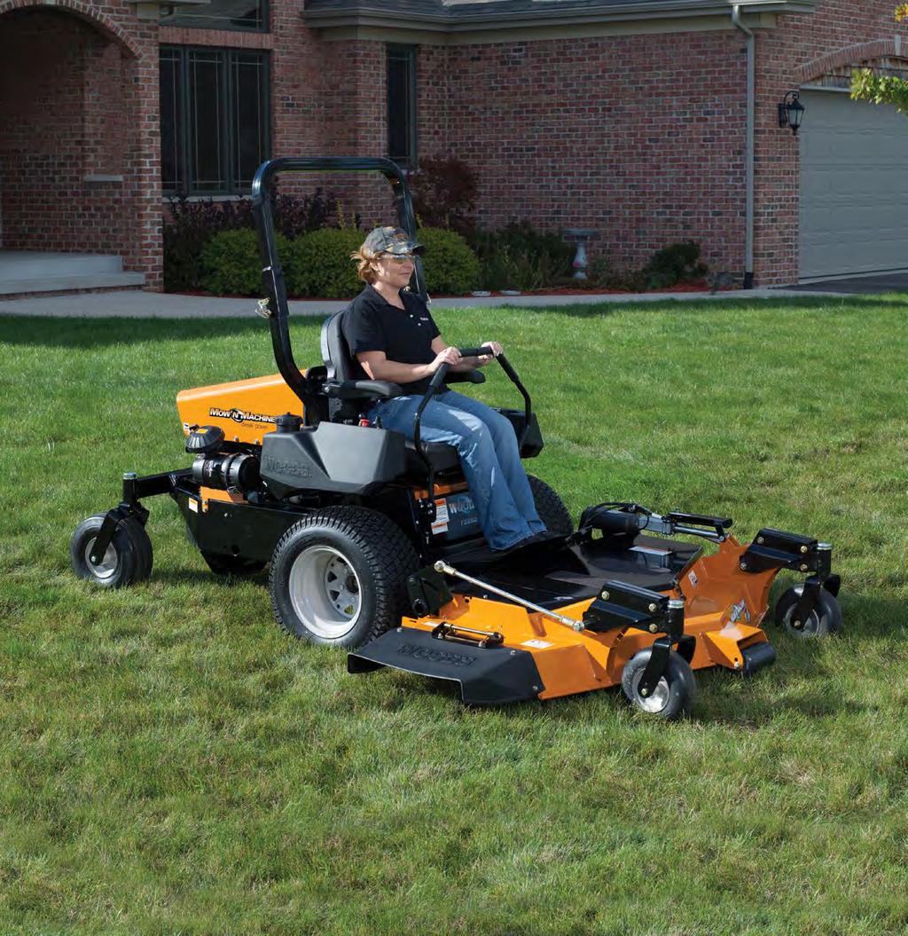 FZ28K Comfort and performance with Woods' legendary cut quality. FZ Front - Mount Series Ideal for long periods of mowing when maximum productivity and comfort are important.