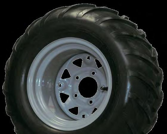 Options Turf Tread Tires Turf tread tires with low ground