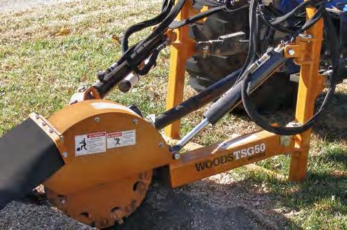 Table WOOD of & Contents BRUSH Equipment STUMP GRINDER and CHIPPER The Woods PTO-powered stump grinder and chipper are built to perform whether you re grinding tree stumps below ground level,