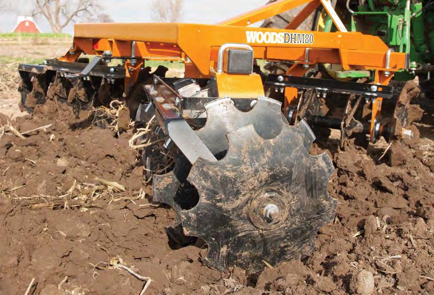 Disc Harrow Video See our heavy-duty model in action! If you don t have a SmartPhone you can still see the video on the Woods Equipment Company YouTube channel or woodsequipment.com.