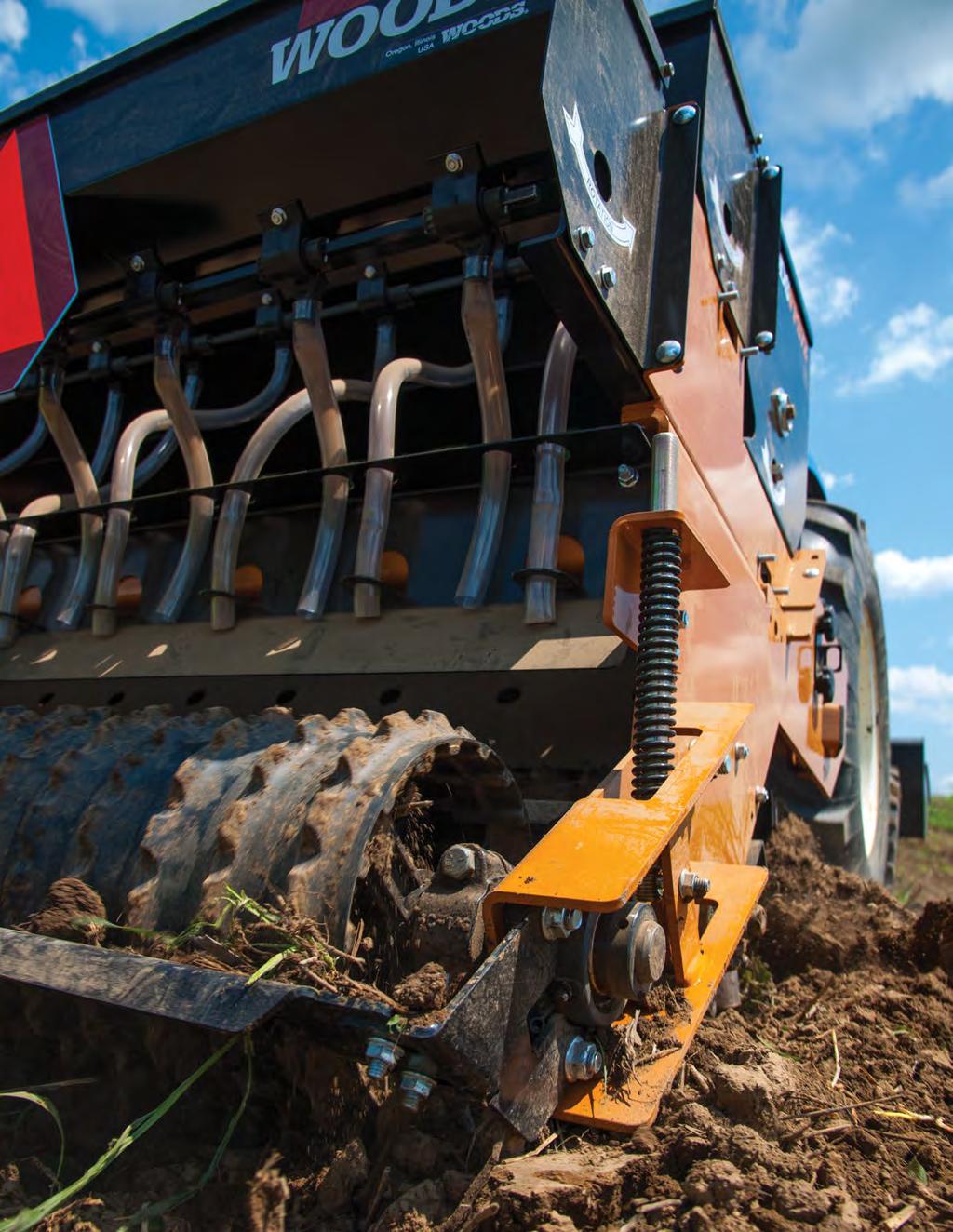 Maximize planting efficiency and productivity with Woods seeders.