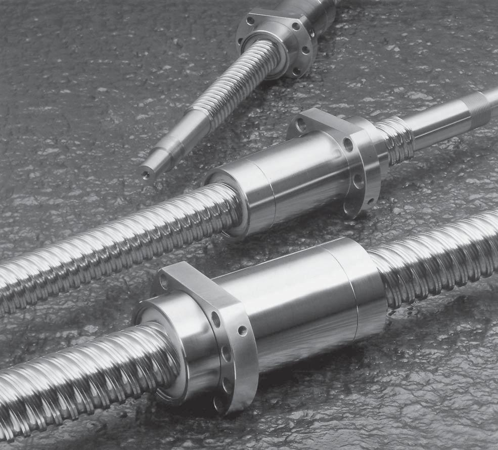 Precision Rolled Ball Screws Main features: Compact ball nut heralding in the next generation standard.