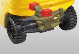 The new series also offers a wide battery range and the side battery access that allow the trucks to be utilized for long continuous operations.
