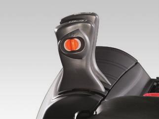 8 HSS II Seat Hip-supporting & Seat-belt System Komatsu s original cushioning and dumper technology efficiently absorbs vibrations.