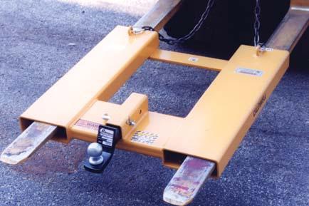 Model SPTR - Trailer Spotter Special Applications An inexpensive and fast way to move trailers with your fork lift truck.