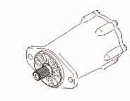 Model 74624 Fixed Displacement Motor Installation Drawings Rear Porting (Code position 6, selection A) 4.8 [.19] 47.8 [1.