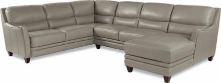 919 GRAHAM SIGNATURE LEATHER STATIONARY SECTIONAL NEW Shown in Bermuda LE121851 Stone; FIN 021 73D-919 73E-919 73H-919 73L-919 73R-919 73W-919 73X-919 73D/73E-919 LEFT/RIGHT-ARM SITTING LOVESEAT 36.