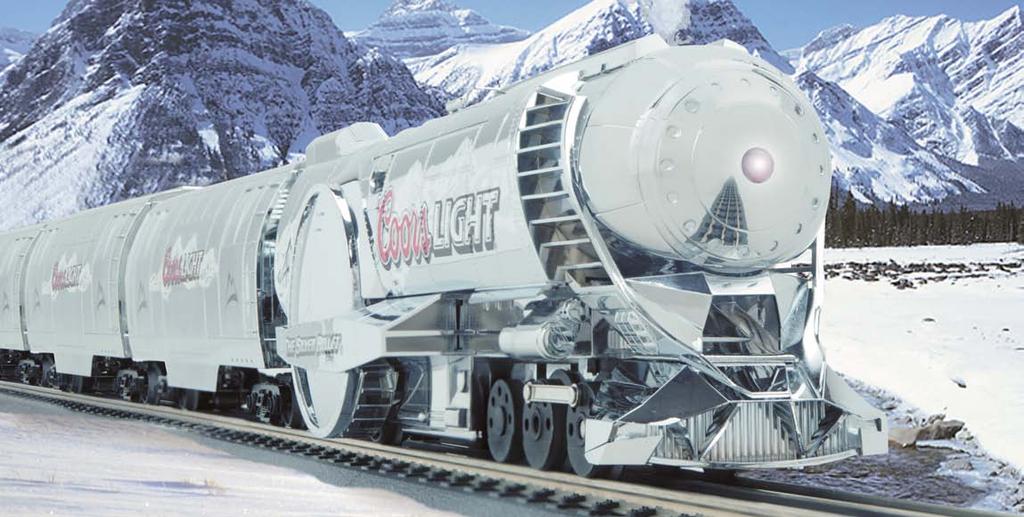 The Silver Bullet Train Set Coors Light - Silver Bullet Train Set 30-1433-1 w/proto-sound 2.0 $499.95 Coors Light - Silver Bullet Operating Reefer Tail Car 30-78061 $79.