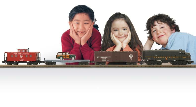 For a specific listing of each set's features, visit our Web site at www.mthtrains.com.