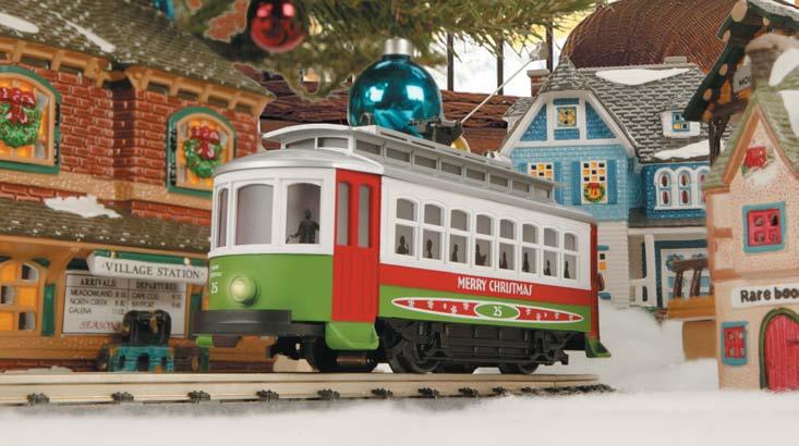 RailKing R-T-R Sets Rudolph the Red-Nosed Reindeer Set Christmas Trolley Set A train set is a great way to start your