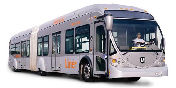 36 Case Studies of North American BRT Implementation Figure 20 Orange Line Articulated Bus (Source: Los Angeles County Metro) that are becoming more common in contemporary bus design; they are