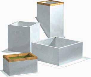 Options and Accessories Roof Curbs Prefabricated roof curbs reduce installation time and costs by ensuring compatibility between the fan, the curb and roof opening.