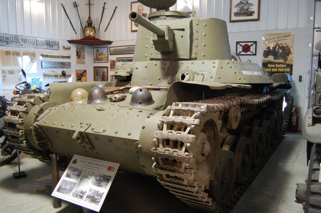 Roger Davis, December 2008 Type 97 Shinhoto Chi-Ha Ropkey Armor Museum, Crawfordsville, IN (USA) This tank was previously at the