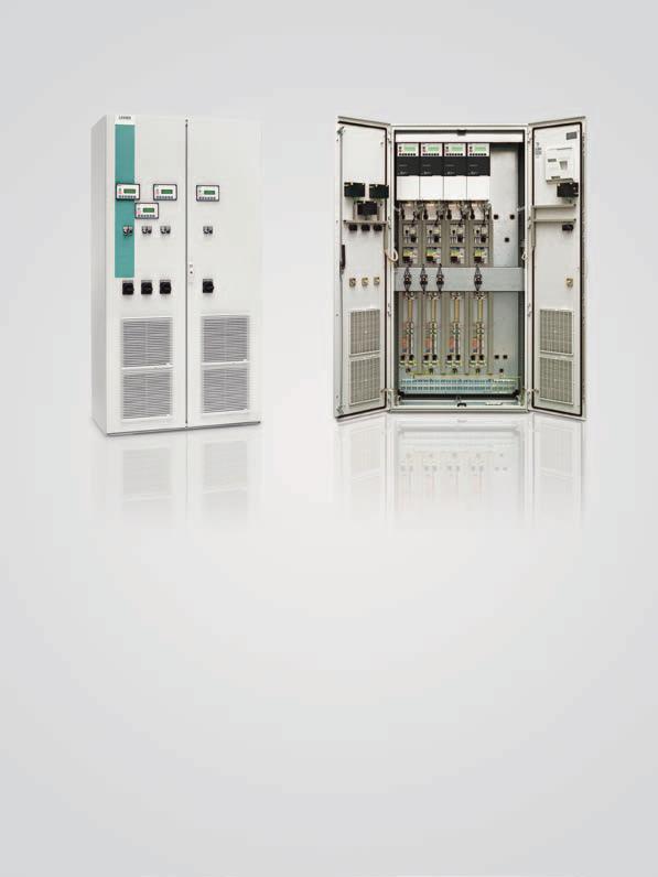 Cabinet unit design Rittal TS8 electrical cabinet IP21 degree of protection higher degree of protection optionally available Integrated cable clamping bar and cable shield rail Generous terminal