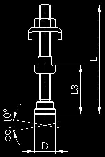 s 1-3 with washer/ nut-element. s 4-6 with T-nut.
