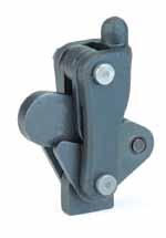 Modular clamp No. 6809P Modular clamp with swivelling foot, welding version. Mechanism can be welded at an angle to it`s support. Reamed and case-hardened bearing bushes.