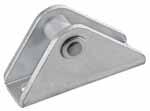 6847GNI, page 52 No. 6847GKNI Counter catch for cylindrical mounting surfaces. For hook-type toggle clamp 6847KNI. Stainless steel, polished.