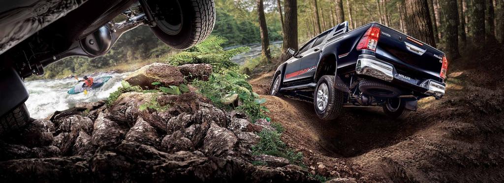 BEYOND STABILITY Going off-road is not as easy as it looks.