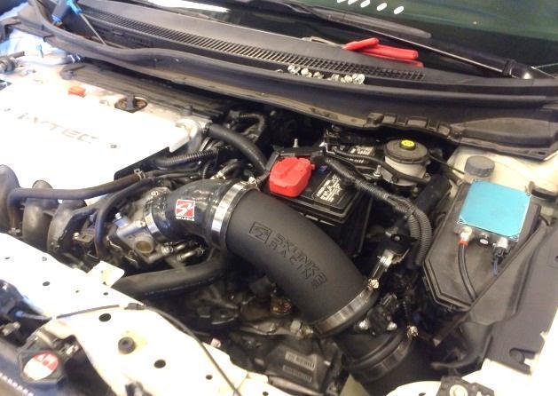 Install coupler on to throttle body with two