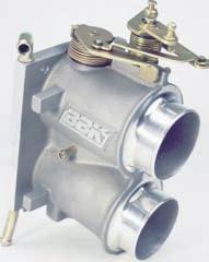 throttle body. However, we at BBK saw this problem long ago and addressed it with a full line of performance throttle bodies available in a variety of sizes to suit all performance applications.