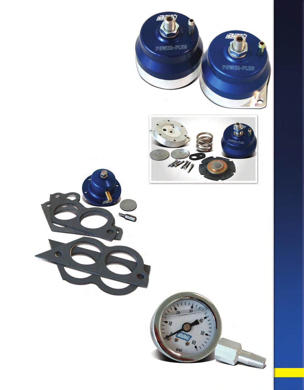 FORD ADJUSTABLE REGULATORS Our adjustable fuel pressure regulators have been a top choice with Ford enthusiasts for many years delivering unmatched value and quality. Available for both the 4.6L & 5.