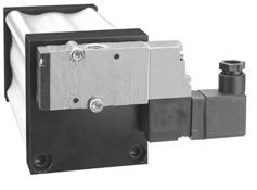 ACTUATOR AND OPTIONAL END PORTS Options- Namur Mount The Namur Mount is a standard connection pattern for mounting a control valve directly to an actuator.