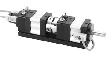 3 Position Actuator Systems The Turn-Act Three Position Actuator System utilizes a control actuator, output actuator, and a set of stop cams to achieve the desired rotation.