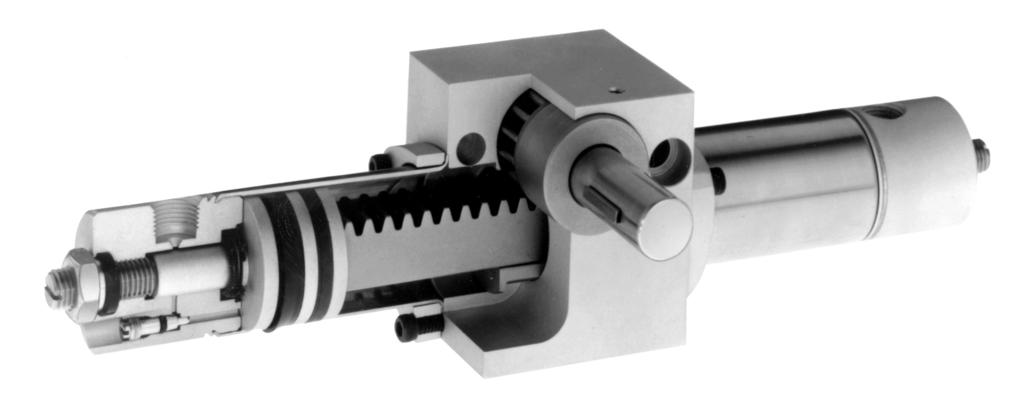 TURN TO THE BIMBA PNEU-TURN ROTARY ACTUATOR FOR THESE QUALITY FEATURES AT A LOWER COST: The Bimba Rotary Actuator is available with these catalog options: Angle Adjustment Oil Service Seals Bumpers