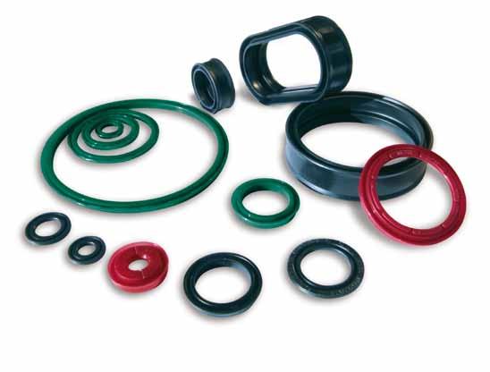 Precision Seals for Pneumatics Parker-Prädifa are the result of many years of compound and profile development experience, allowing the pneumatics engineer to pursue new design options and techniques
