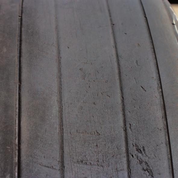 Tread NORMAL TREAD WEAR PHENOMENON Rubber is worn out evenly across the tire tread. Even tread wear indicates that tire pressure has been maintained at the correct inflation level during service.