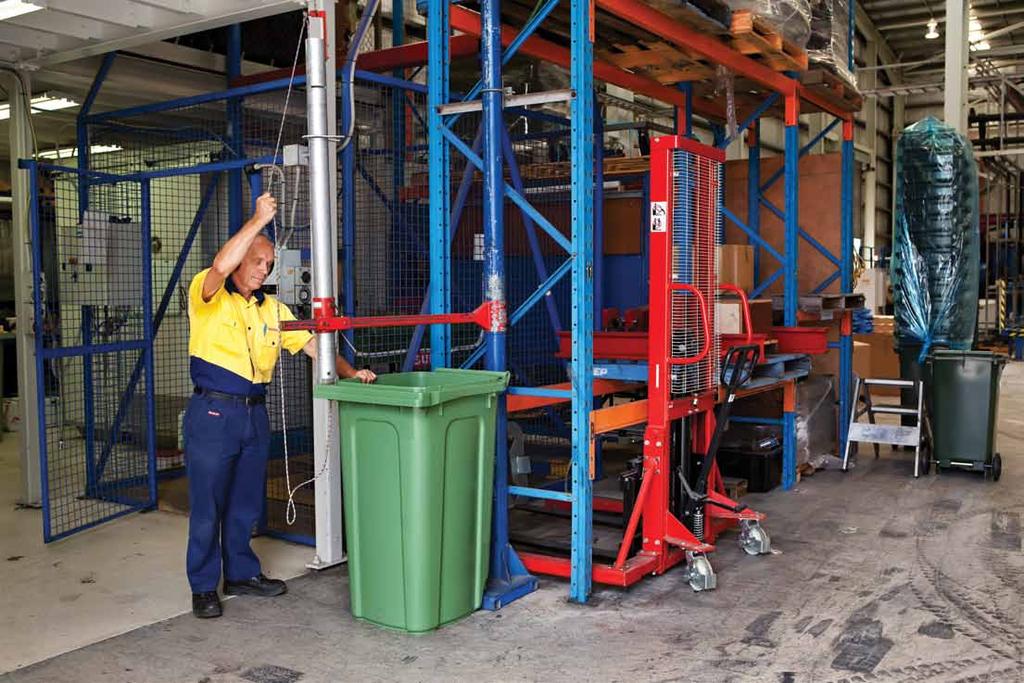 2 Wheeled ontainer Systems SULO MG ustralia offers a range of fully certified two wheeled Mobile Garbage ins (MGs) specifically designed to suit both domestic and commercial and industrial