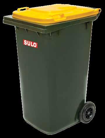 but with the look of a larger container Ideal for homes, multi-unit dwellings and offices 200 F G 140 litres 915 mm 615 mm G 505 mm 870 mm 535 mm 550