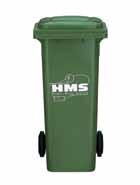 recyclable materials such as plastics, glass and cans Ring neatly covers the brush fastenings Paper PRTURS Paper slot