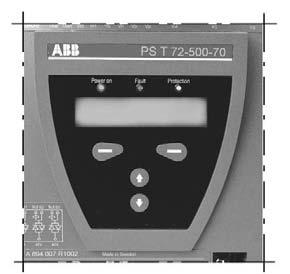 The PST Softstarter has several advanced motor protection features as standard. The four button key pad and the logic structure of the menu makes the installation, commissioning and operation easy.