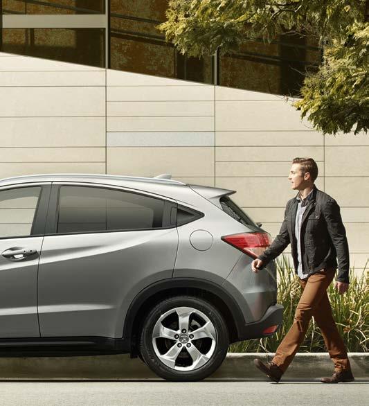 DESIGN Functionality, versatility and efficiency are all important in a vehicle and the HR-V is