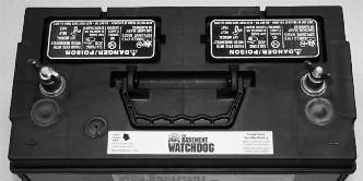 In a severe emergency, if a replacement battery is not available, you could temporarily use your car battery.