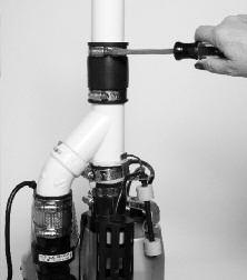 Stand the unit on the ground near the sump pit. Visually inspect your pump. Products may be damaged during shipping.