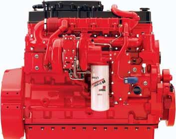 Optional Equipment. WABCO 18.7-cfm air compressor comes standard on Cummins engines with an optional 30.4-cfm model.