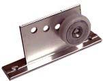 Female inside handle (standard) 1 Male outside handle (double bar) 2 screws NYLON SHOWER DOOR ROLLERS W-R# Size Type Min Box SDP08 3/4 Flat 1 pr.