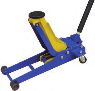 (47kg) Strokes: 8-9 250DP LIFTING FLOOR JACKS 3 Ton Dual Plunger Low Profile Service Jack 300DL Double pump plunger Only 8-9 pumps to full height Lift arm reinforced with internal steel beam for