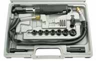 /8" and 1/" Ratchets Sets All sets mentioned here include: 1 air ratchet* 7 sockets* with size: 10/ 11/ 1 / 1/ 15/ 17/ 19 mm 1 etension shaft* 75 mm 1 universal joint* 1 holder* for bits (1/4 he) 1