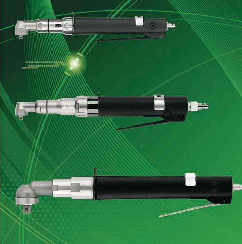 Screwdriving Technology Automation Air Motors Air Tools MINIMAT Screwdrivers The basic solution for almost all screwdriving tasks angle head design torque from 0.3-65 Nm / 3 to 575 in.