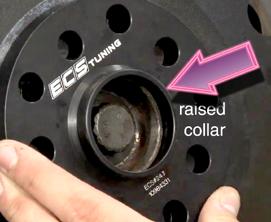 Wheel Spacer center bore thin spacer Things you need to do: 1) Select the correct spacer. Pick spacers that match your bolt pattern.