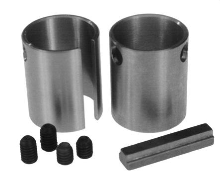 MASTER STRAIGHT BORE BUSHING KITS Reducer Size C150 C200 C262 MODIFICATIONS / ACCESSORIES Bushing kits are not included with reducers.